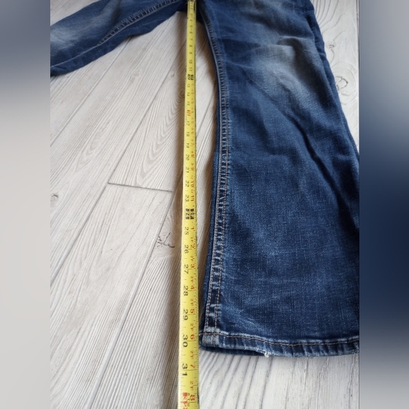 Silver Jeans Co. Bootcut Jeans Womens 30x30 Blue Dark Wash Denim Zip Fly - Picture 4 of 15